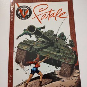 FATALE #4 WRITTEN BY  JIM SHOOTER, JANET JACKSON,JOE JAMES AND PAULINE WEISS